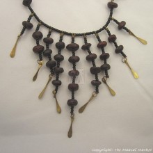 Masai Bead Seed Chandelier Necklace