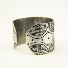 Recycled Aluminium Cuff Bracelet 593