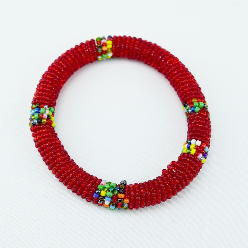 Red Maasai Bracelet