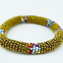 Gold Maasai Bracelet