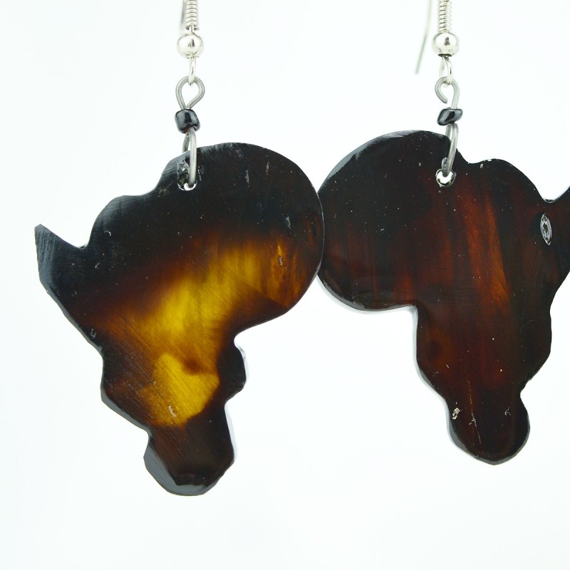 Africa Cow Horn Earrings
