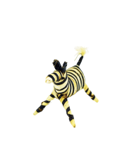 Handmade Banana Fiber African Animal Zebra