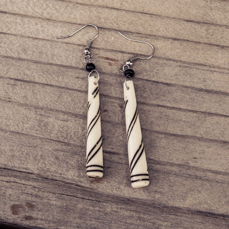 Cow Bone  Earrings