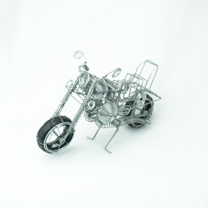 Handmade Wire Motorcycle 