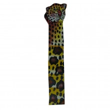 Cheetah Leather Bookmark
