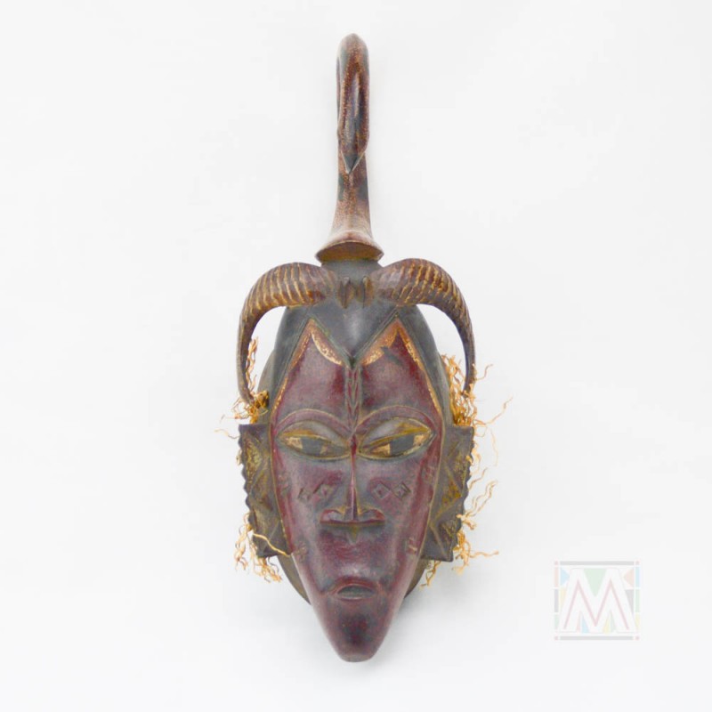 Guro Kweni Wood Mask 16"