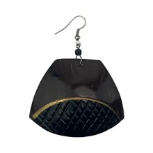 Coconut Shell Earrings 742-4-49