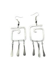 Handmade Recycled Aluminium African Earrings