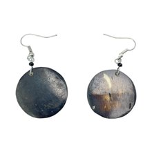 Cow Bone Pin Wheel Maasai Earrings