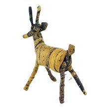 Handmade Banana Fiber Animal Christmas Reindeer