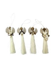 African Angel Christmas Ornament Variations