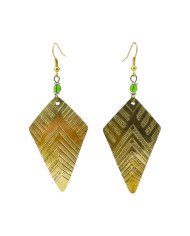 Kite Brass Earrings