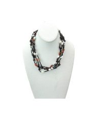 Maasai Beads Seeds Strand Necklace