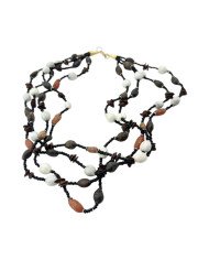 Maasai Beads Seeds Strand Necklace