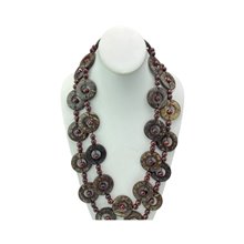 Furahia Boho Necklace - Brown