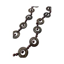 Furahia Boho Necklace - Brown