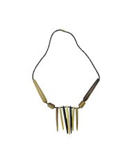 Cow Horn Spike Necklace