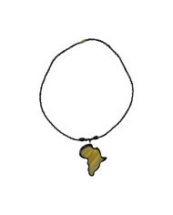 Afrika Cow Horn Pendant Necklace