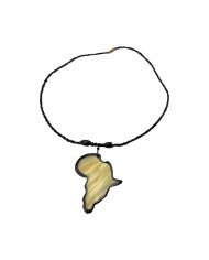 Afrika Cow Horn Pendant Necklace