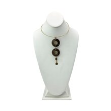 Mtende Tiered Coconut Shell Pendant Necklace