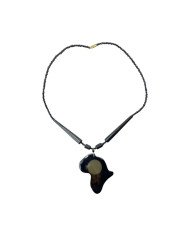 Cow Horn Africa Pendant Necklace