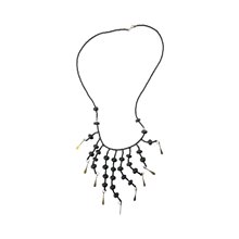 Masai Bead Seed Chandelier Necklace
