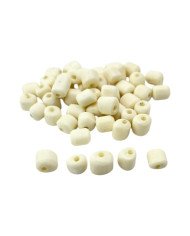 Handmade African Natural White Cow Bone Beads