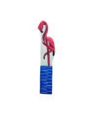 Flamingo Leather Bookmark