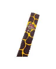Giraffe Print Leather Bookmark Angle