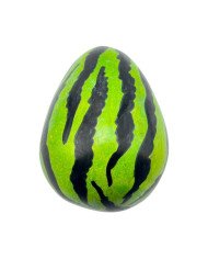 Green Tiger Print Kisii Soapstone Easter Egg