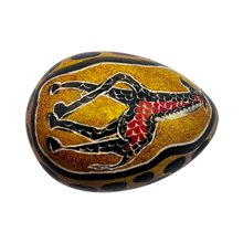 Giraffe Kisii Soapstone Easter Egg
