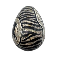 Elephant Kisii Soapstone Easter Egg
