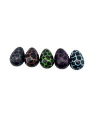 Giraffe Spots Kisii Soapstone Easter Eggs