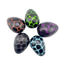 African Kisii Soapstone Giraffe Spots Eggs