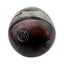 Lizard Kisii Soapstone African Easter Egg