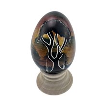 Tree Kisii Soapstone African Easter Egg