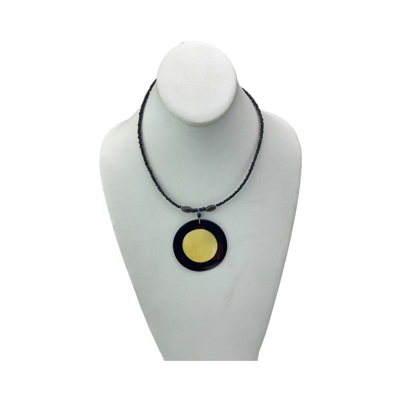 Mwezi Cow Horn Necklace