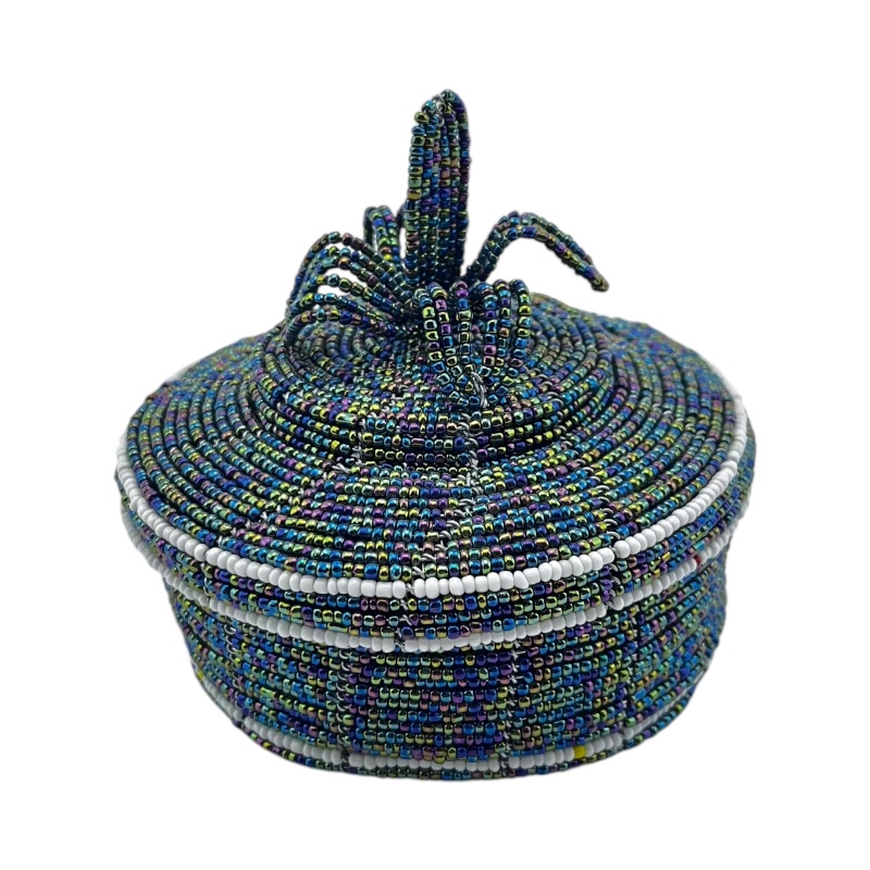 Maalum Moja Maasai Bead Jewelry Box Maalum Moja Maasai Bead Jewelry Box