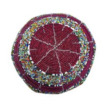 Mzuri Mini Maasai Bead Bowl Multi Red Bottom