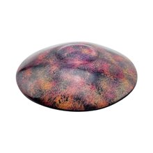 Handmade African Zebra Kisii Soapstone Dish Bottom