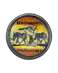 Handmade African Rhino Kisii Soapstone Dish