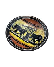 African Handmade Rhino Kisii Soapstone Dish