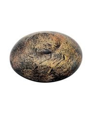 Handmade African Zebra Kisii Soapstone Mini Dish Bottom