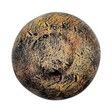 Handmade African Zebra Kisii Soapstone Mini Dish Upside Down
