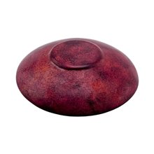 Handmade African Village Women Red Kisii Soapstone Dish Bottom