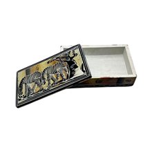 African Kisii Soapstone Box
