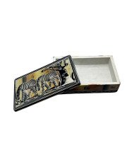 African Kisii Soapstone Box