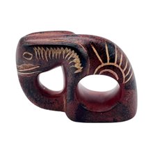 African Kisii Soapstone Elephant