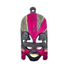 Tribal Hand Carved Wood Mask