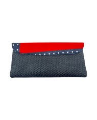 African Handmade Clutch Purse Back